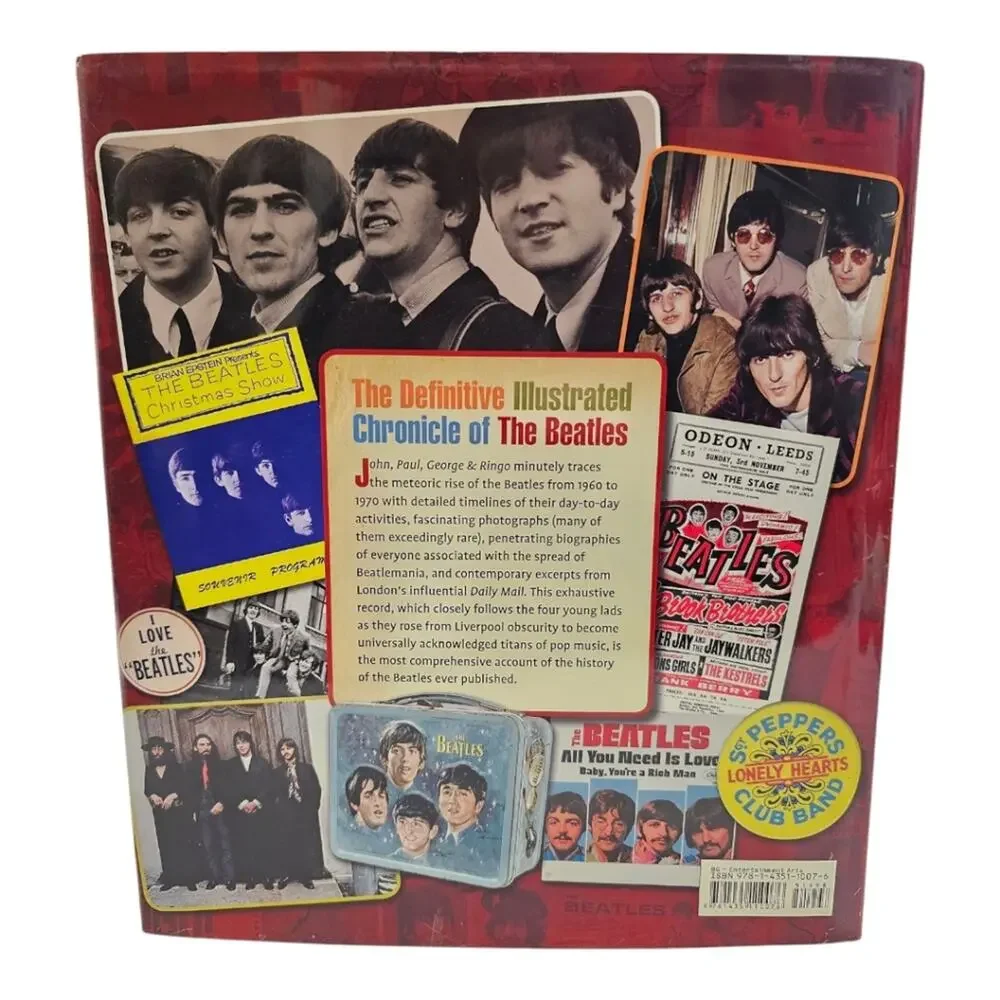 JOHN, PAUL, GEORGE & RINGO Illustrated Chronicle of The Beatles 1960-1970